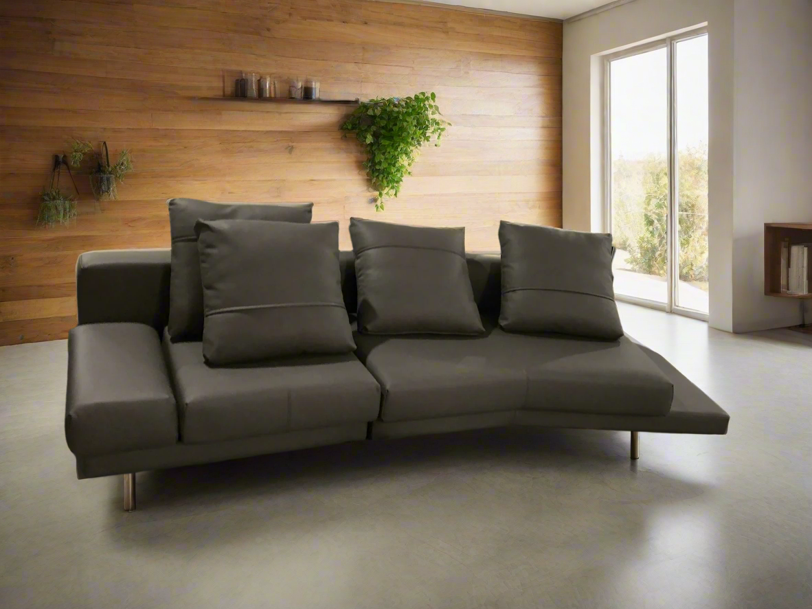 Huger Sofa Set | Modern Living Room Sofa Collection | Premium Fabric Upholstery | Spacious Seating | Contemporary Design | Meeshan Furniture