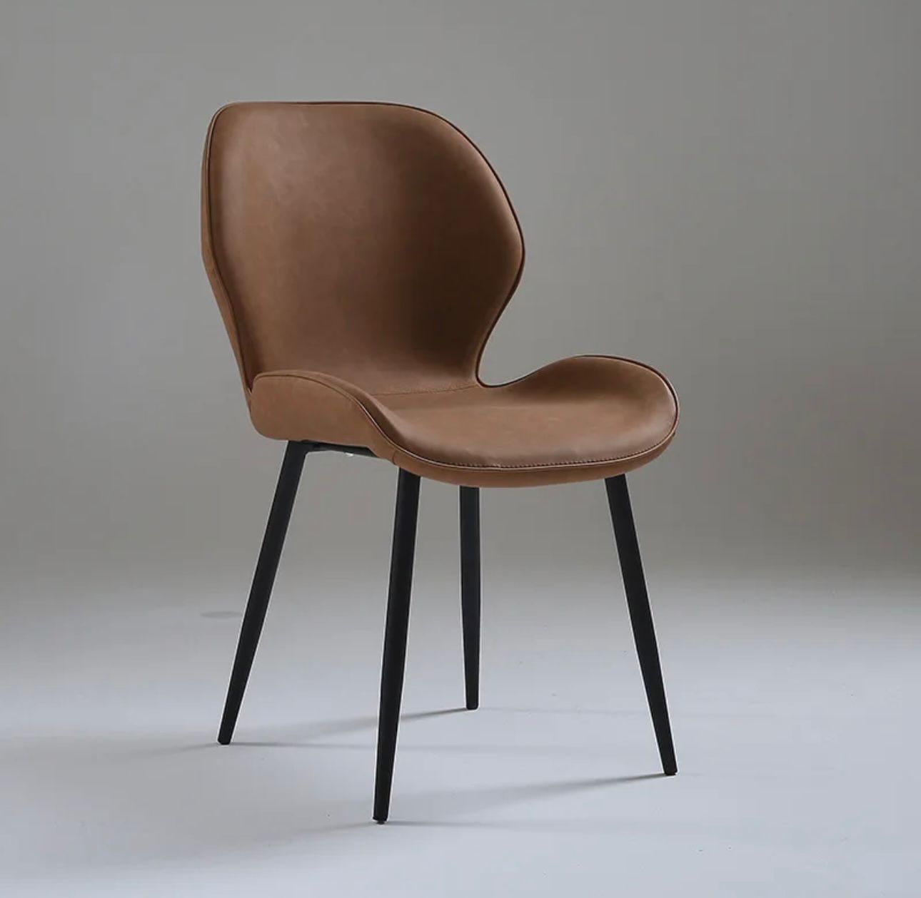 Ferrari Matt Leather Dining Chair