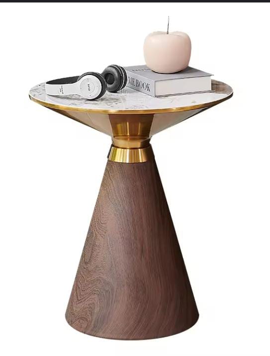 Bistro Wooden Texture Side Table