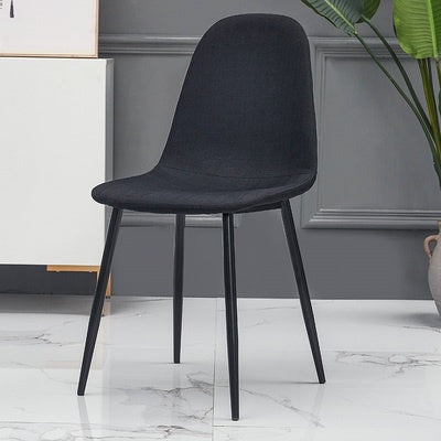 Fred Matte Leather Dining Chair