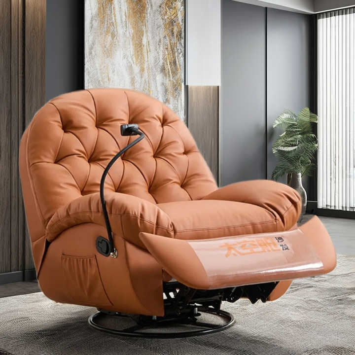 Tesla Hybrid Leather Recliner, Rocking and Recliner