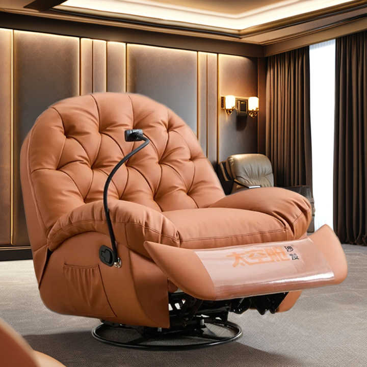 Tesla Hybrid Leather Recliner, Rocking and Recliner