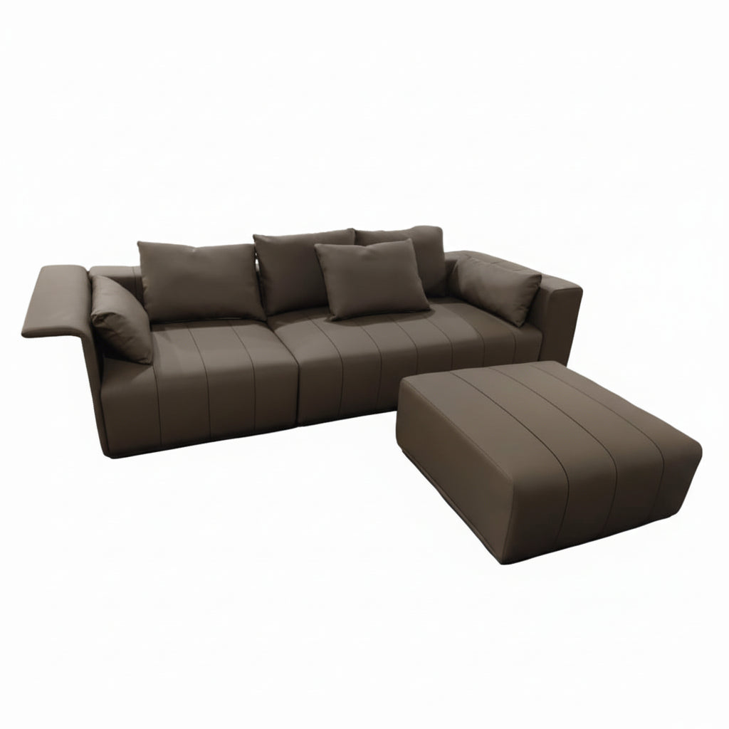 Acho Hybrid Velvet Sofa
