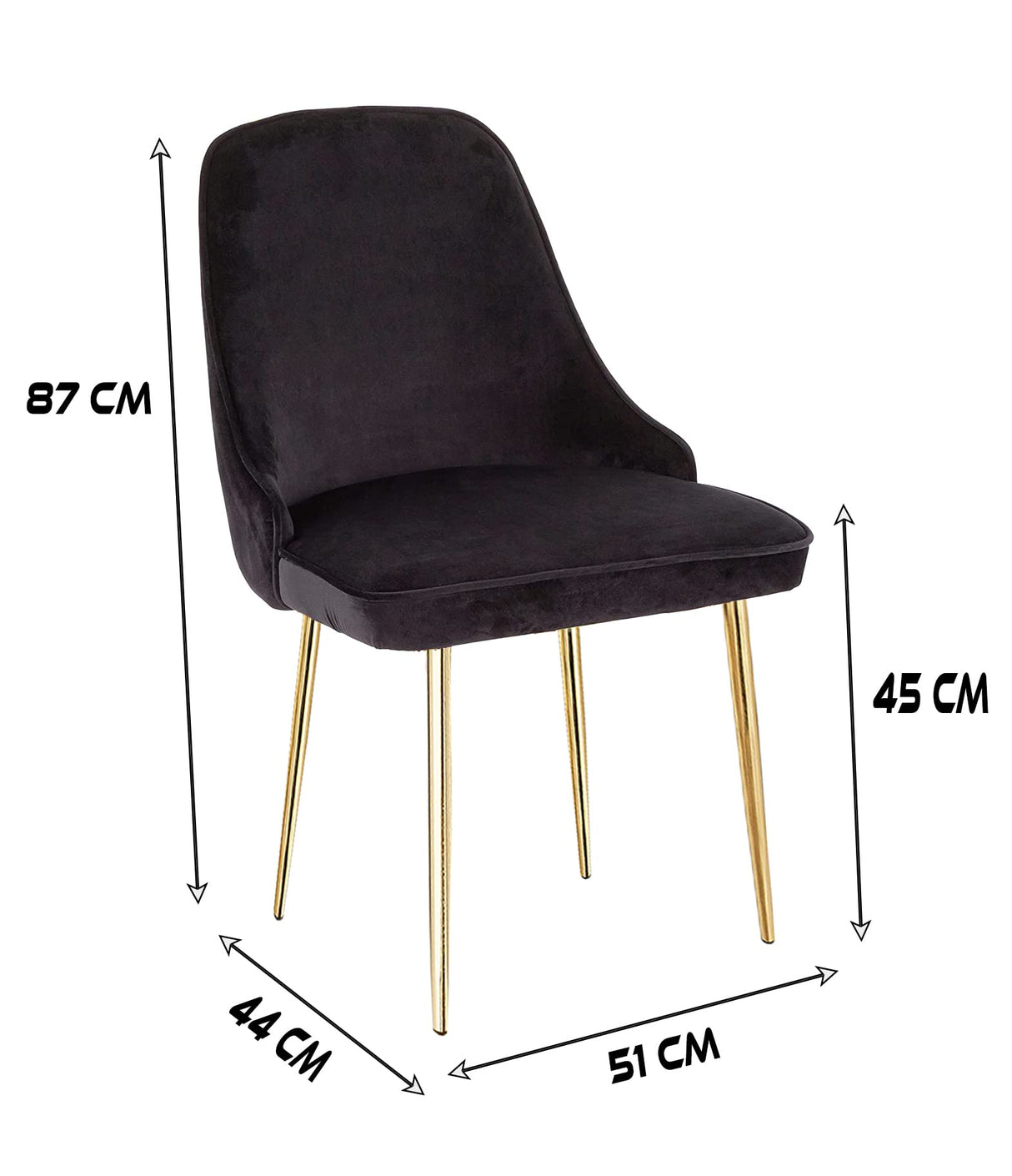 Vermont Velvet Dining Chair