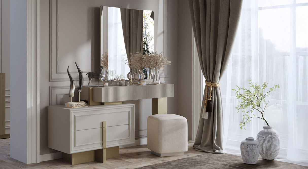 Asia Dresser with Mirror