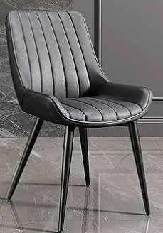 BOSTON Tufted/ Leather Kitchen Dining Chair