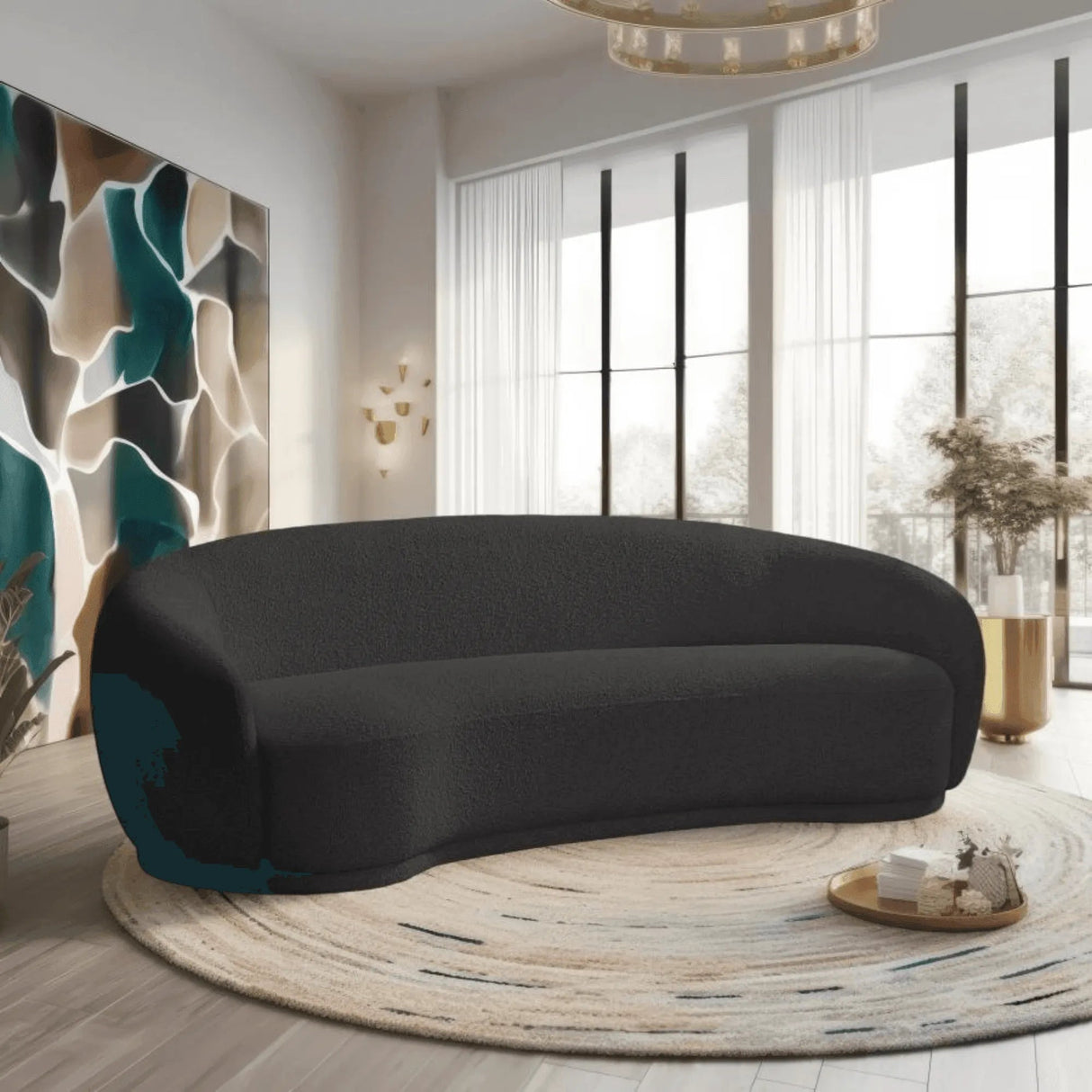 London Boucle Sofa