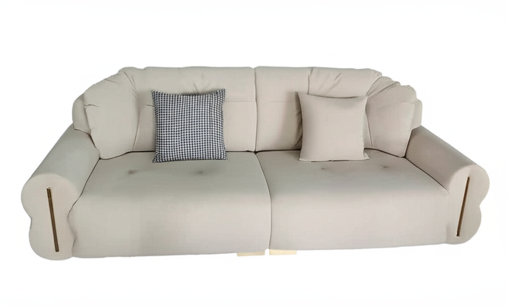 Heaven Sofa - Modern 2 Seater Fabric Sofa