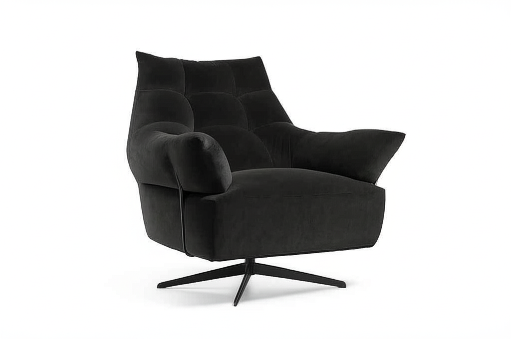 Prada Stainfree Fabric Revolving Chair
