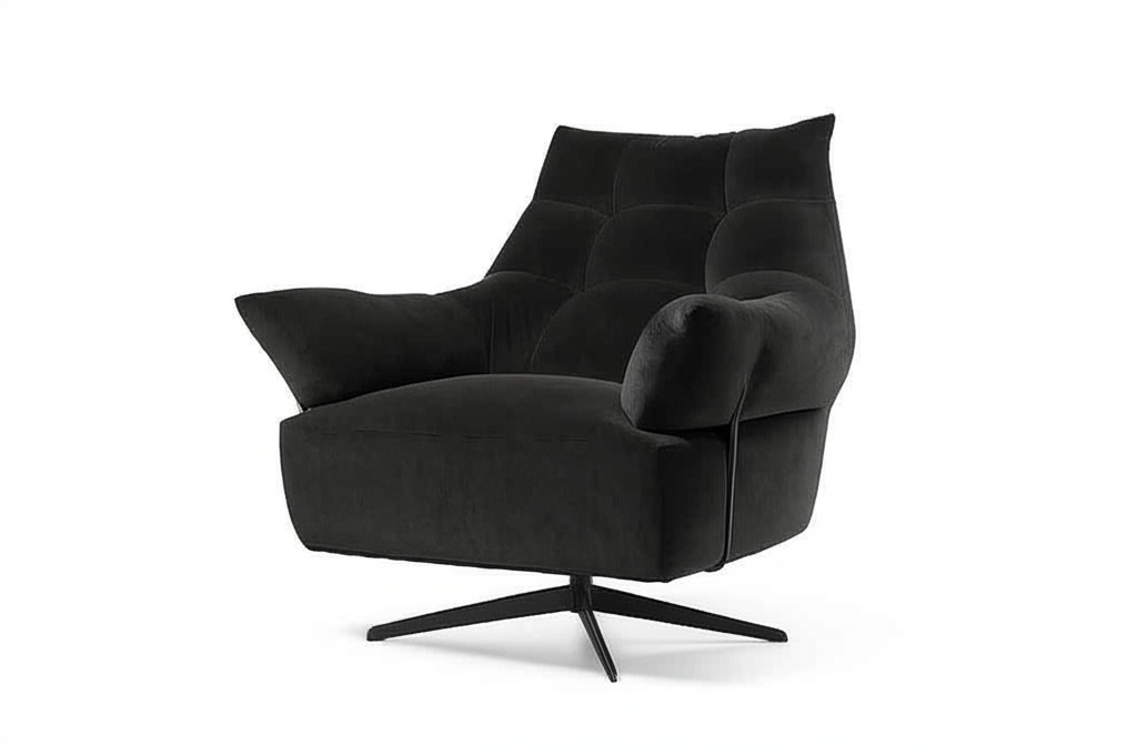 Prada Stainfree Fabric Revolving Chair