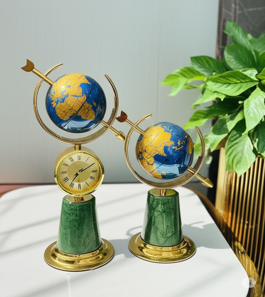 Golden Arrow Glob Decor