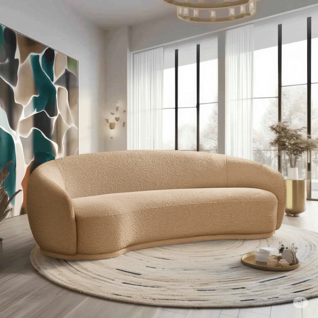 London Boucle Sofa