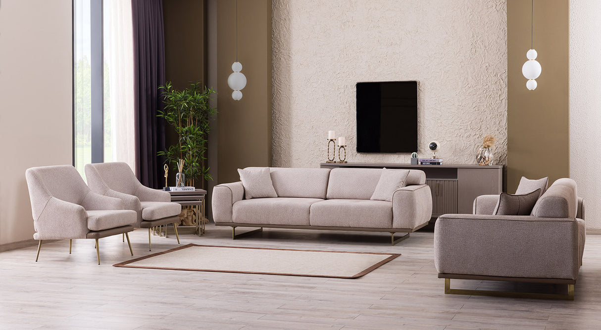 Latte Sofa 3 Seater