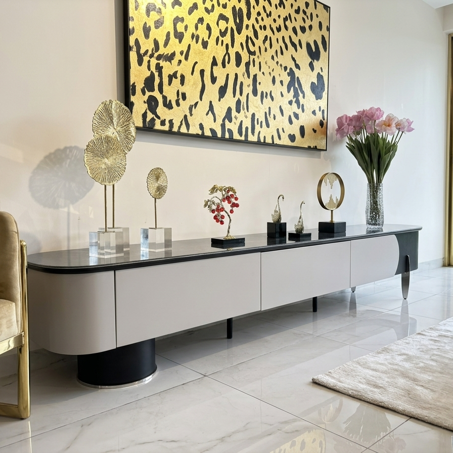 Linea TV Console Table