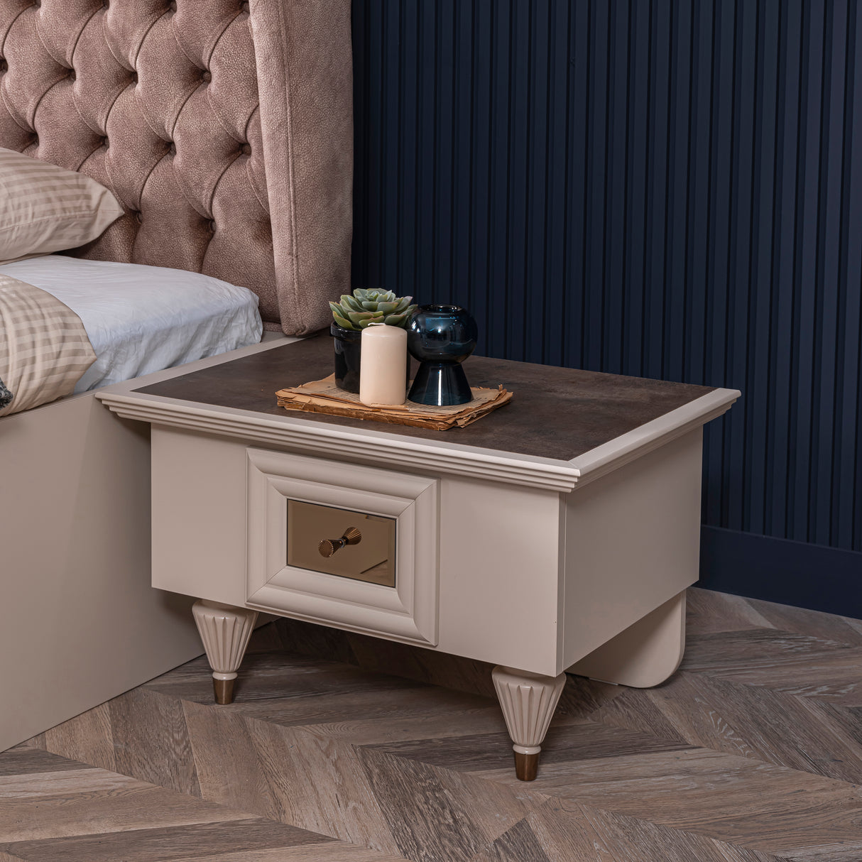 NIRVANA- Bed Side Table