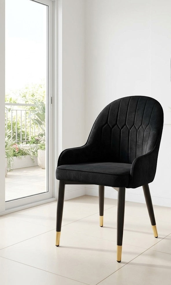 Rowan Velvet Dining Chair
