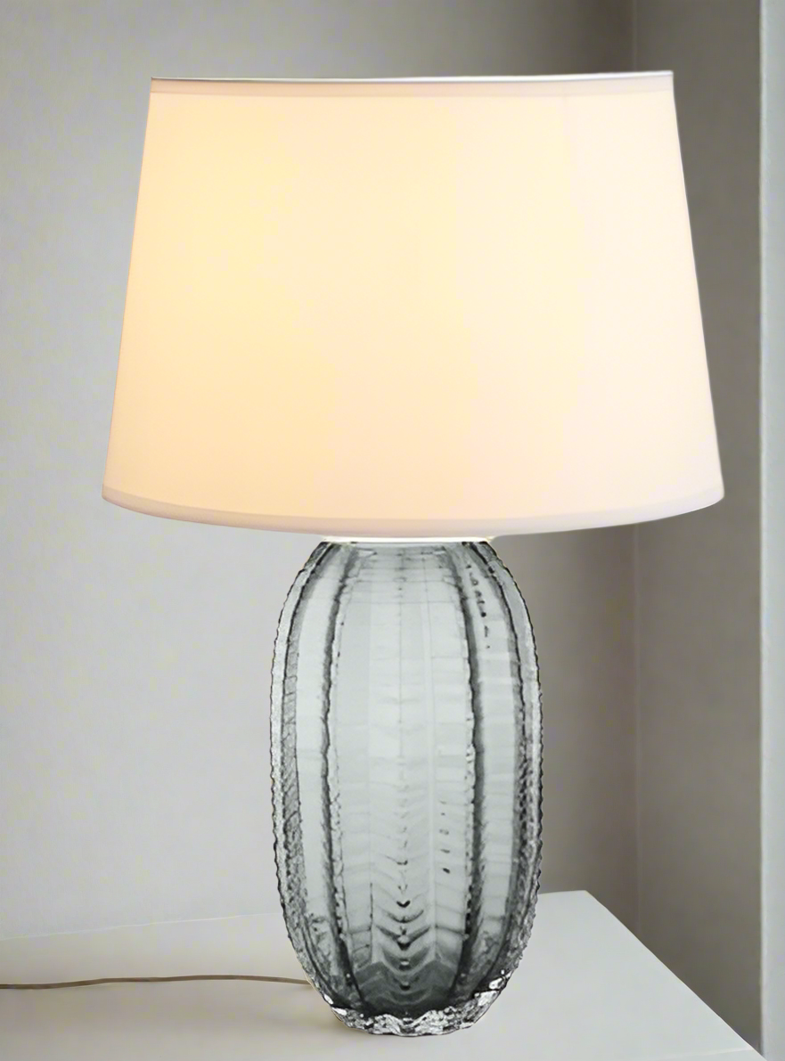 Radiant Clarity Glass Lamp