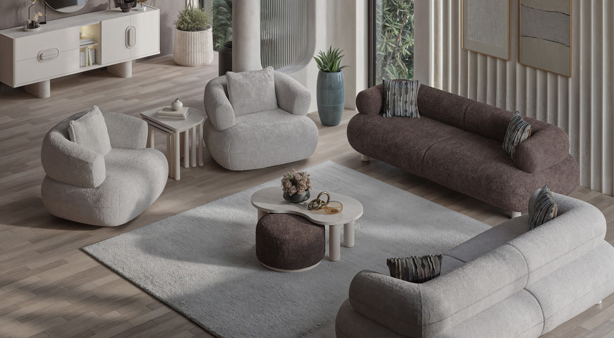 Traverta Sofa (3 and 1 seater)