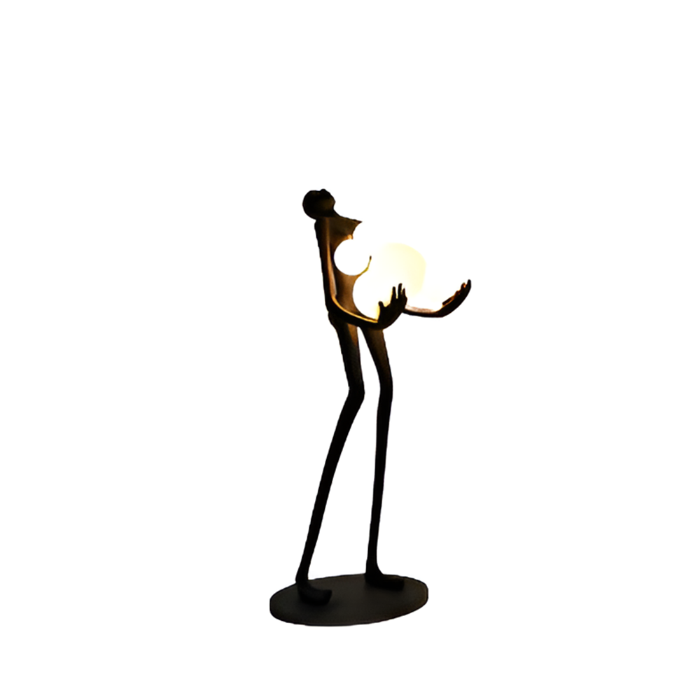 Artistic Figure Floor Lamp