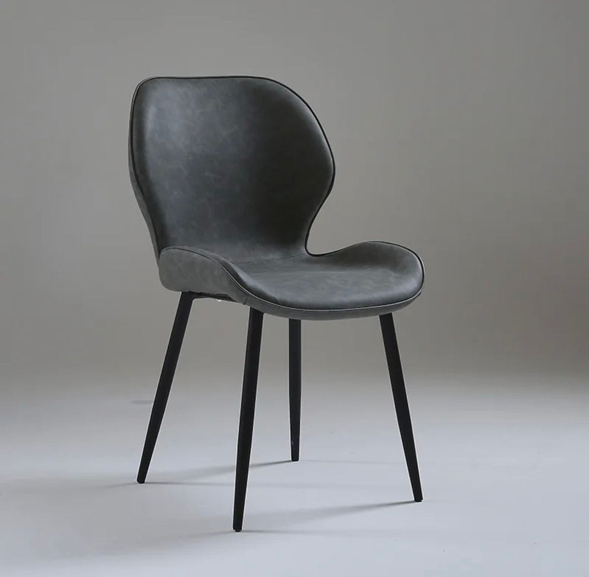 Ferrari Matt Leather Dining Chair
