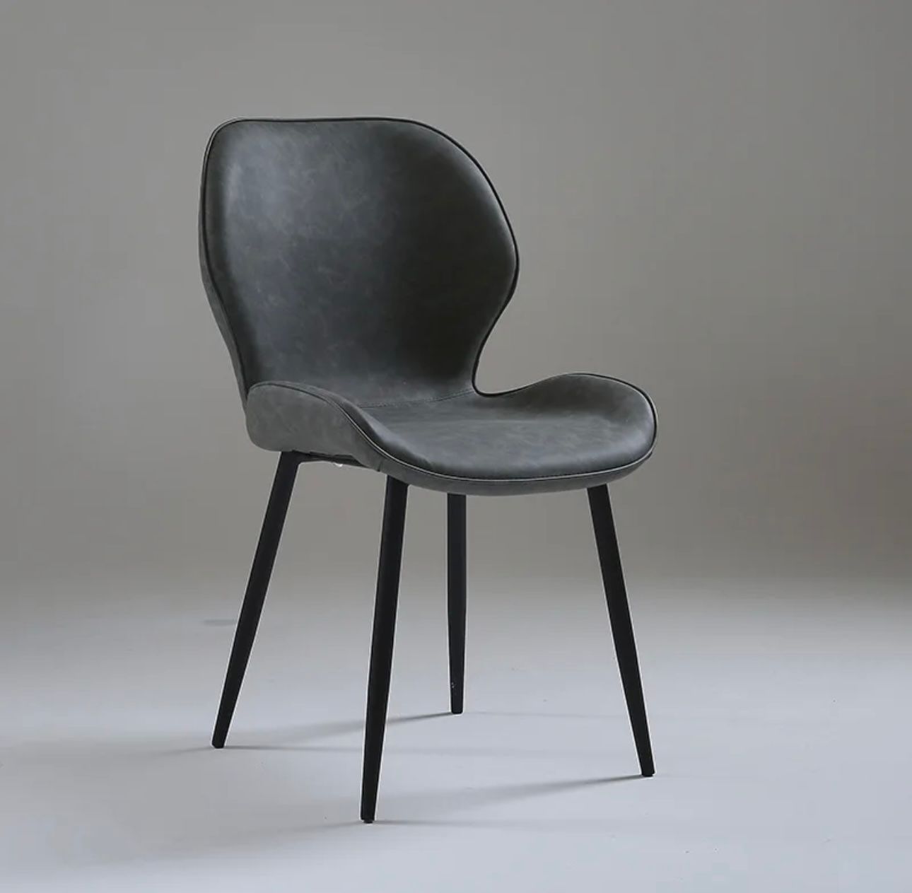Ferrari Matt Leather Dining Chair