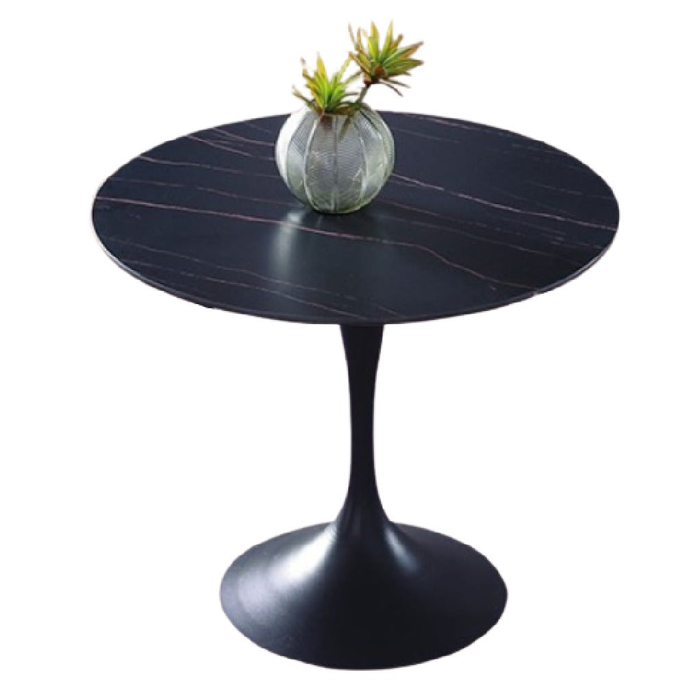Silver Mist Mirage Table (Black)