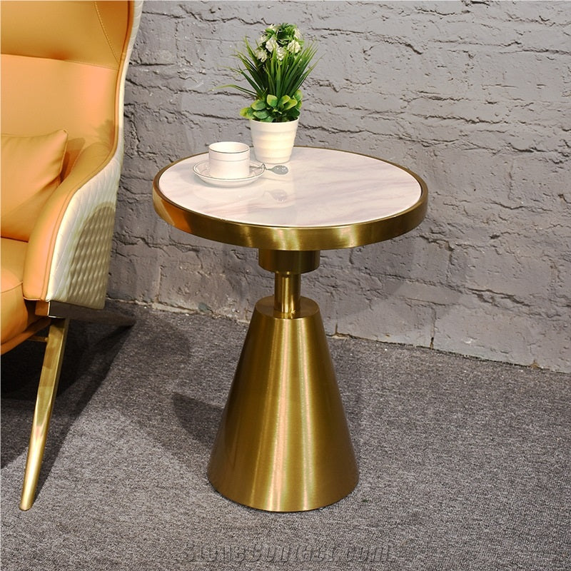 Burl Gold Side table