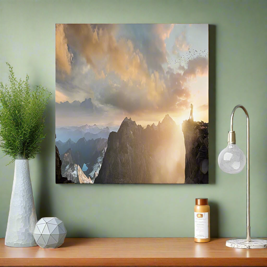 Hill Nature Painting