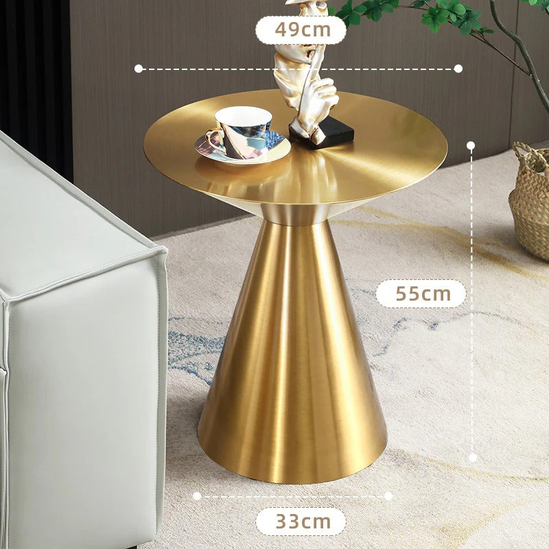 Pheonix Gold Side Table