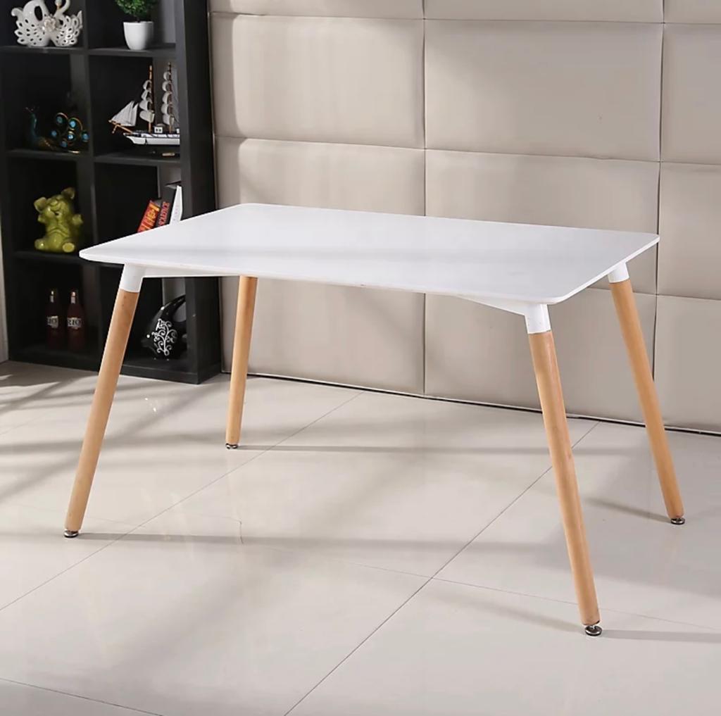 Rino Rectangular Table (White)