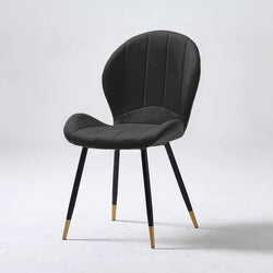Rubik Luxury Dining / Lounge Chair (Black)