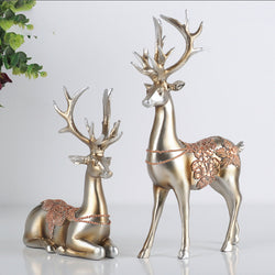 Elegant Deers Figures
