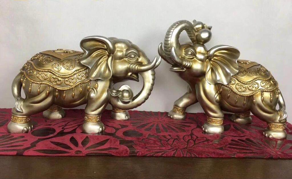 Royal Elephants Ornaments