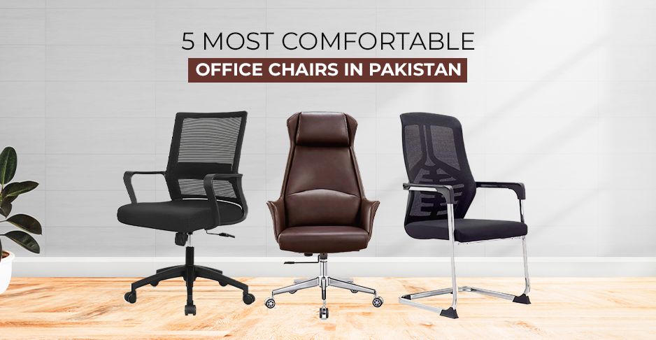 5 Most Comfortable Office Chairs in Pakistan – Meeshan Home