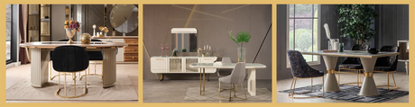 Amplify your home with the newest trendy Meeshan Dining Furniture