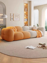 Bubble Comfy Sofa, Modern Curved Design, Premium Upholstery, Deep Seating, Living Room Furniture – Luxury Lounge Sofa