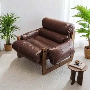 Wood Lounge Chair