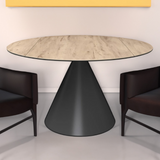 Pyramid Veneer Wood Dining Table