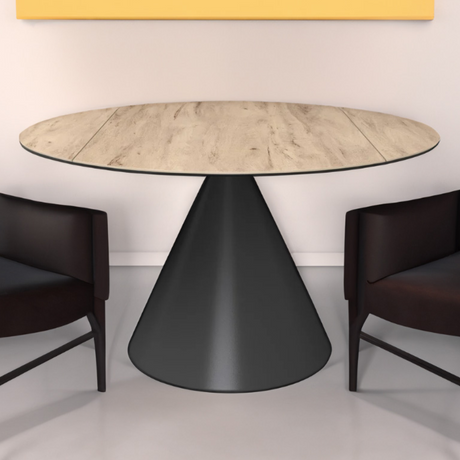 Pyramid Veneer Wood Dining Table