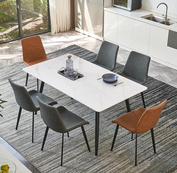 Eden QUARTZ Scratch Resistance Minimistic Dining Table