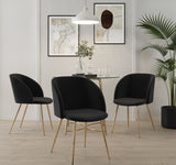 MITIZI Velvet Upholstered Armchair