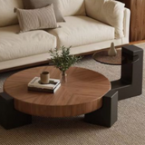 Vetro Wooden Center Table