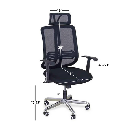 Hebert High Back Mesh Office Chair