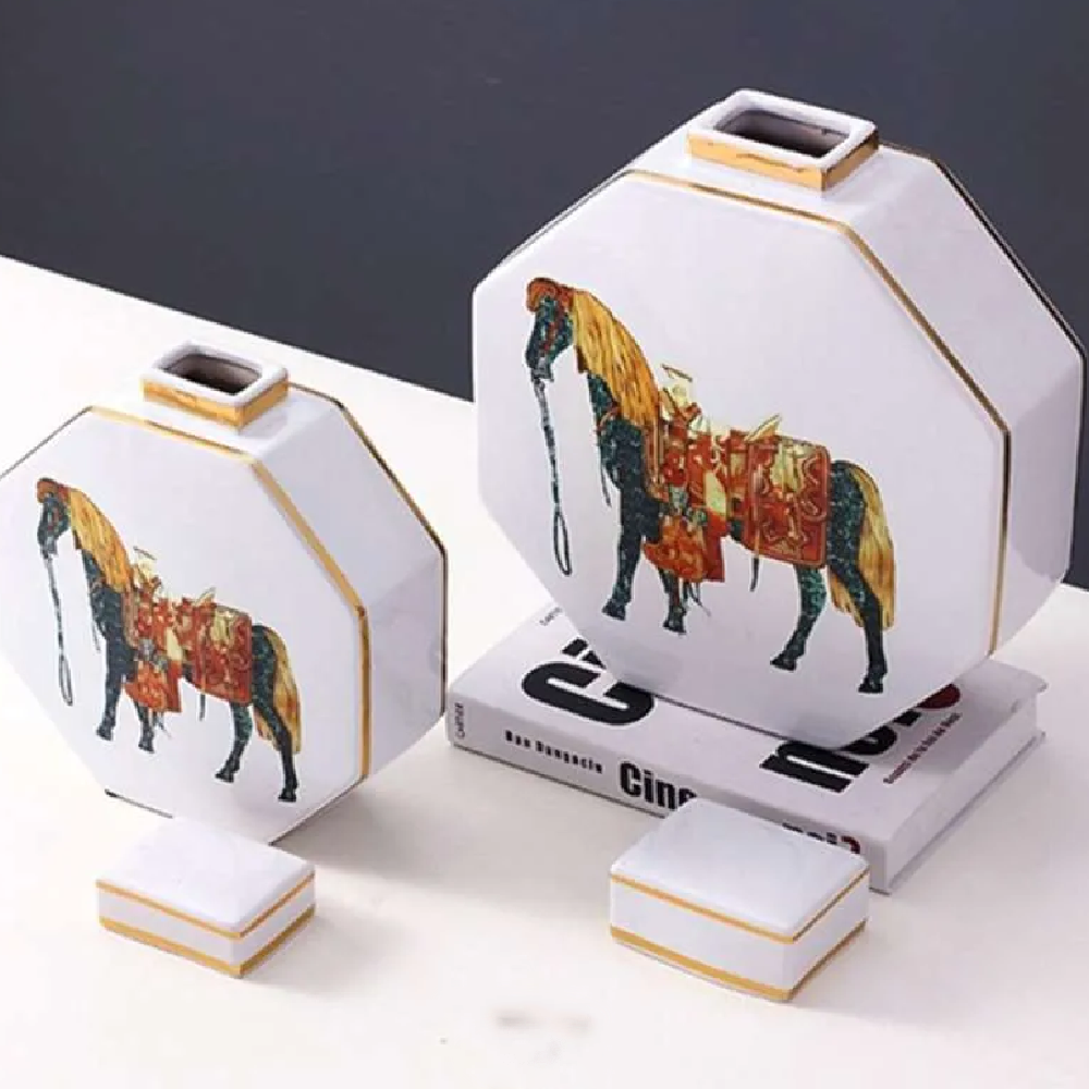 Helena Horse Vases