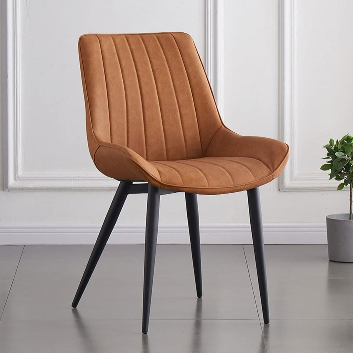 Regular Kitchen Chair BOSTON Tufted/ Leather Kitchen Dining Chair – Meeshan Home