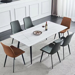 Eden Minimistic Dining Table ( White)
