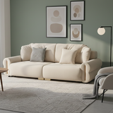 Heaven Sofa - Modern 2 Seater Fabric Sofa