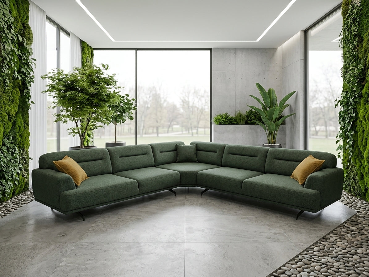 AQUA Corner Sofa - Modern L-Shaped