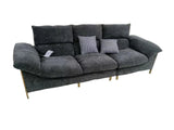 Luman Sofa - Modern 3 Seater Fabric Sofa