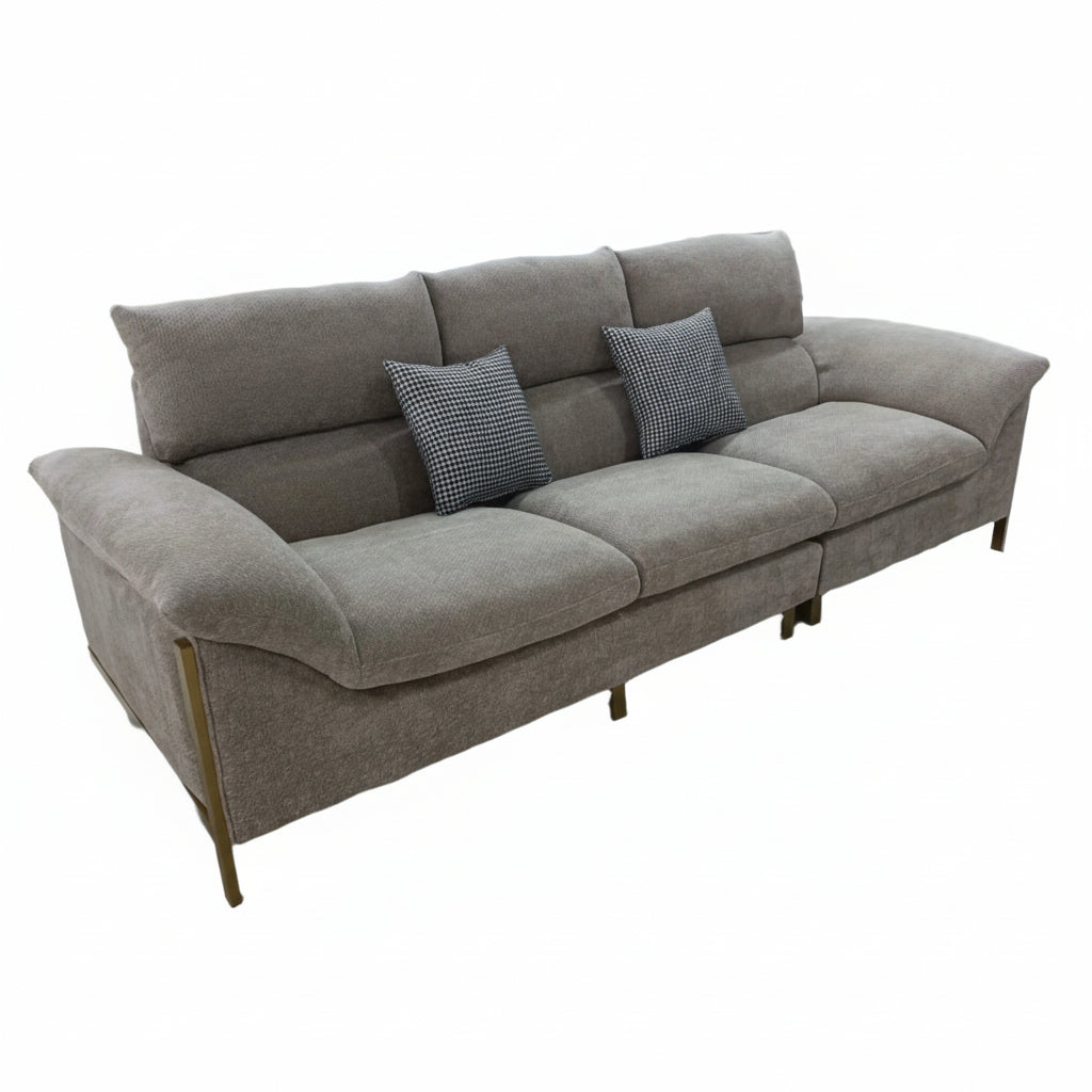 Luman Sofa - Modern 3 Seater Fabric Sofa